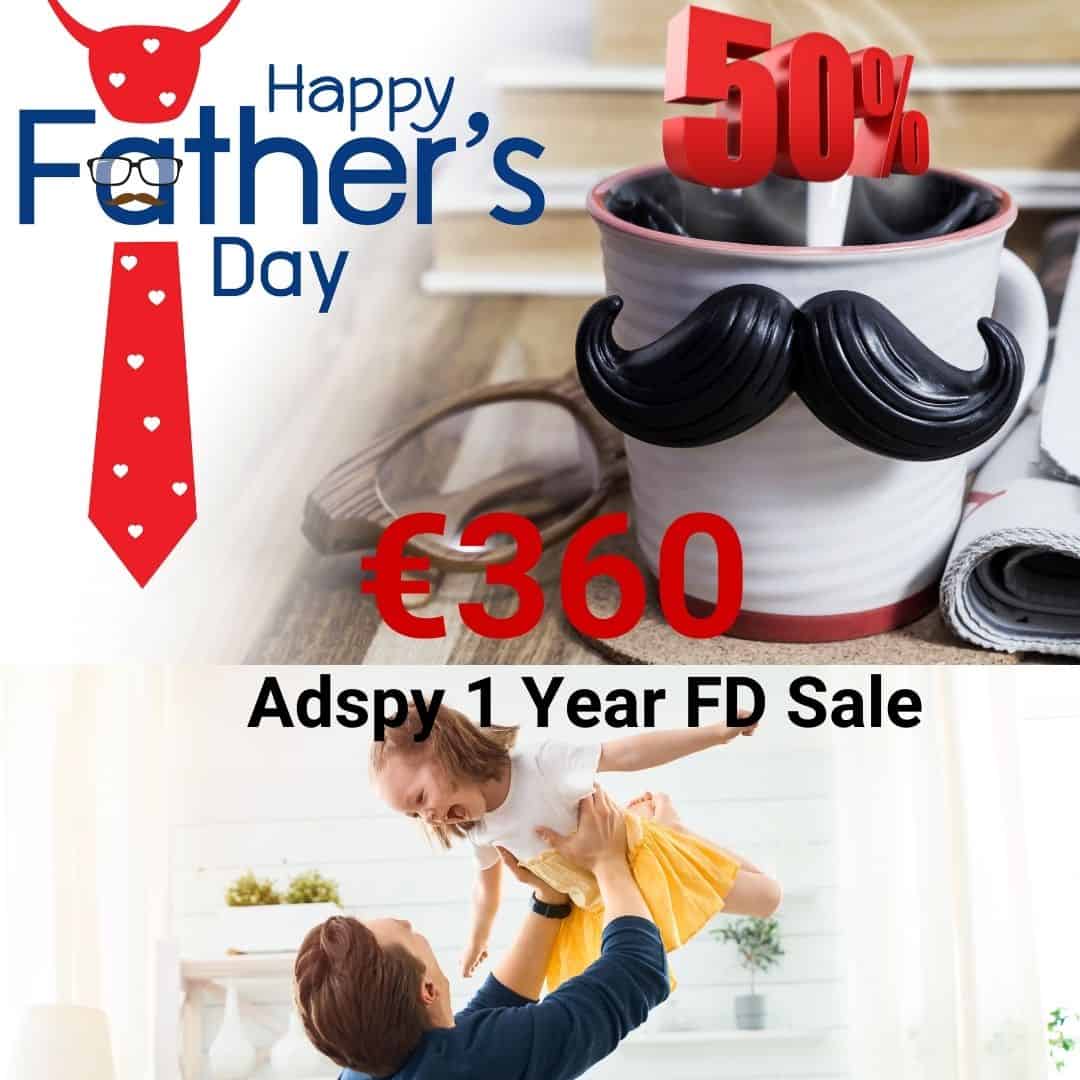 Adspy 1 Year FD Sale