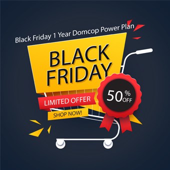 Black Friday seo tool 1 Year Domcop Power Plan