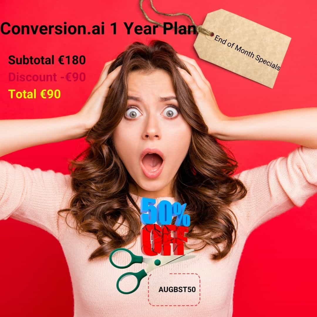 Conversion.ai 1 Year Plan August