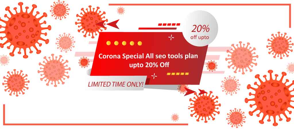 Corona Offer, Corona special discount