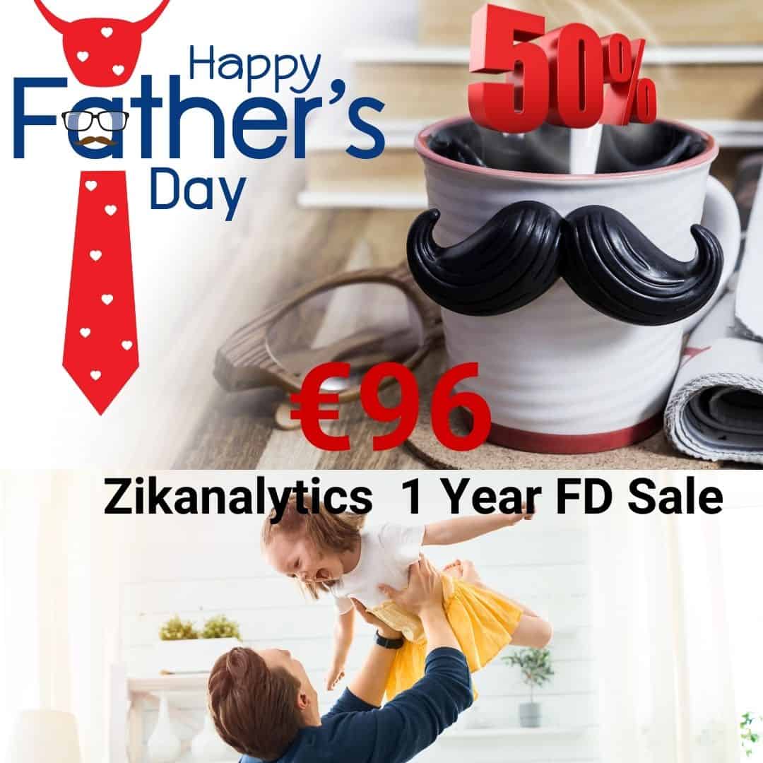 Zikanalytics  1 Year FD Sale